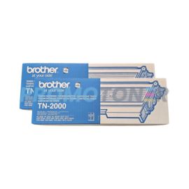 Brother TN-2000 Toner Black 2 Pack