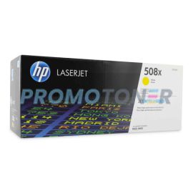 HP 508X CF362X YELLOW TONER - 9500 PAGES FOR COLOR LASERJET ENTERPRISE FLOW MFP M577C