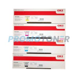 Oki C810 C830 Toner CMYK Pack of 4