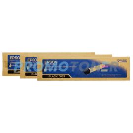 Epson 0663 Toner Cartridge Black 10.5K Pack Of 3