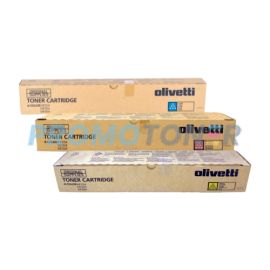 Olivetti D-COLOR MF304 Toner CMY Pack of 3