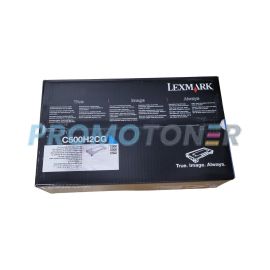 LEXMARK C500H2CG CYAN TONER - 3000 PAGES FOR C-500N