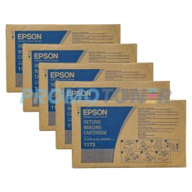 Epson 1173 Toner Cartridge Black Pack Of 5