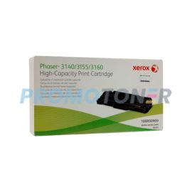 XEROX 108R00909 BLACK TONER - 2500 PAGES FOR PHASER 3140