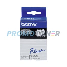 BROTHER TC TC-291 BLACK ON WHITE TAPE CASSETTE FOR PT-10