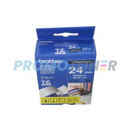 BROTHER TZ-555 WHITE ON BLUE TAPE CASSETTE FOR P-TOUCH CUBE PLUS PT-P710BT
