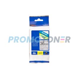 BROTHER TZE-M961 BLACK ON MATTE SILVER TAPE CASSETTE FOR PT-3600