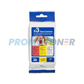 BROTHER TZE-31M3 COLOR LABELS FOR PT-E300