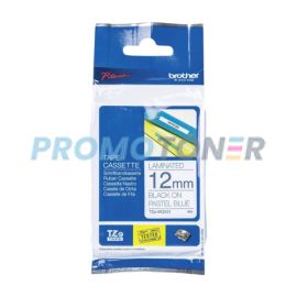 BROTHER TZE-MQ531 BLACK ON PASTEL BLUE TAPE CASSETTE FOR P-TOUCH CUBE PLUS PT-P710BT