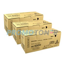 Ricoh IM600H Toner Cartridge Black Pack Of 3