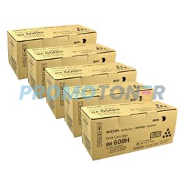 Ricoh IM600H Toner Cartridge Black Pack Of 5