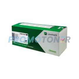 LEXMARK 24B7535 CZARNY Z TONEREM - 18000 STRON DO XM3142