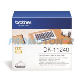 BROTHER DK-11240 BLACK ON WHITE LABELS FOR QL-1050