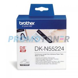 BROTHER DK-N55224 BLACK ON WHITE P-TOUCH TAPE FOR QL-500