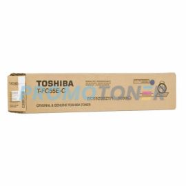 TOSHIBA T-FC55E-C CYAN TONER - 26500 PAGES FOR E-STUDIO 5520C