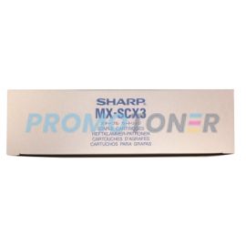 SHARP MX-SCX3 STAPLE CARTRIDGE - 8000 STAPLES FOR MX-M1100