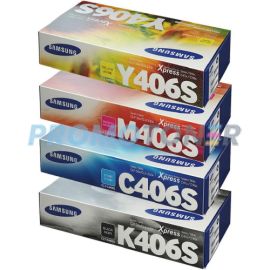 HP Samsung 406S Toner CMYK Pack of 4