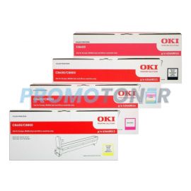 Oki C8600 C8800 Image Drum CMYK Pack of 4