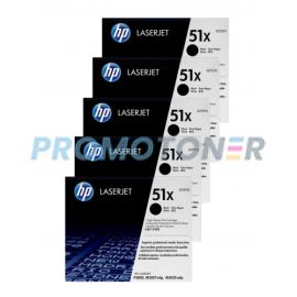 HP 51X Toner Black 5 Pack
