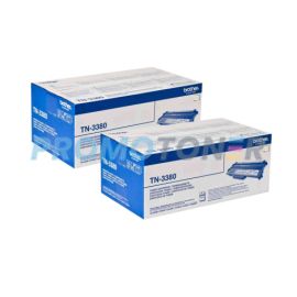 Brother TN-3380 Toner Black 2 Pack