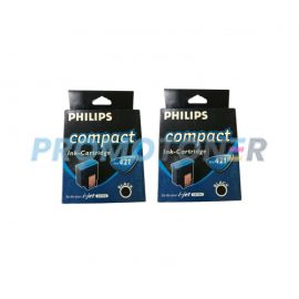 Philips PFA-421 Ink Black 2 Pack