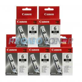 Canon BCI-6 Ink Black 5 Pack
