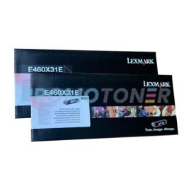 Lexmark E460 Corp Toner Black 15K 2 Pack
