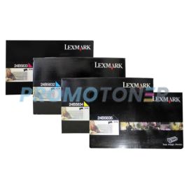 Lexmark XS796 Toner CMYK Pack of 4