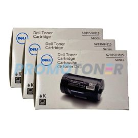 Dell 815DW Toner Black 9K Pack Of 3