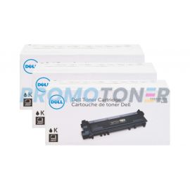 Dell E310DW Toner Cartridge Black High Yield Pack Of 3