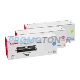Canon CRG-701 Toner CMY Pack of 3