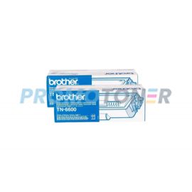Brother TN-6600 Toner Black 2 Pack