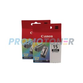 Canon BCI-15 Twinpack Ink Black 2 Pack
