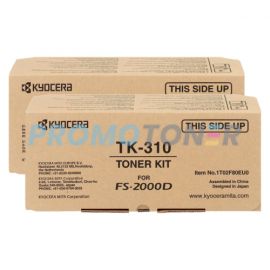 Kyocera Mita TK-310 Toner Black Pack Of 2