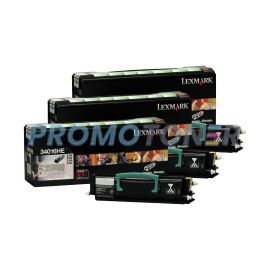 Lexmark E342 Toner Black 6K 3 Pack