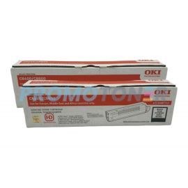Oki C8600/C8800 Toner Black 2 Pack