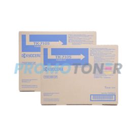 Kyocera Mita TK-7105 Toner Kit Black Pack Of 2