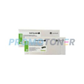 Lexmark MS510 Remanufactured Toner Ctg Black 20K Pack Of 2