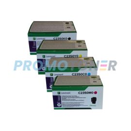 Lexmark C2425DW Toner CMYK Pack of 4
