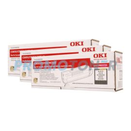 Oki C5850/C5950 Toner Black 3 Pack