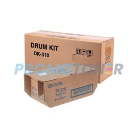 Kyocera Mita TK-310 Toner and DK-310 Drum Black Pack of 2