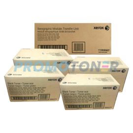 Xerox WC Pro 55 Twin-Pack Toner and Xerographic Module Black Pack of 5