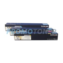 Lexmark X950 Toner CMY Pack of 3