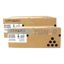 Sharp DX-C200 DX-C200P Toner Black Pack Of 2