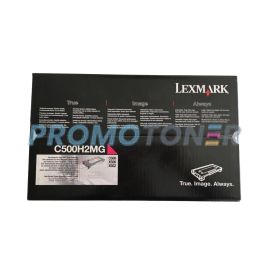LEXMARK C500H2MG MAGENTA TÓNER - 3000 PÁGINAS PARA C-500N