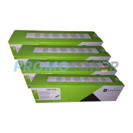 Lexmark XC8355 Toner Cartridge CMYK Pack of 4