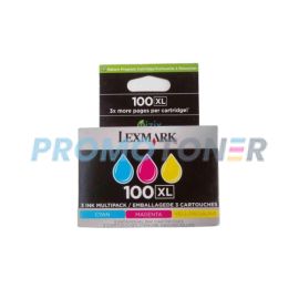 LEXMARK 100XL 14N0850B COLOR TINTA - 600 PÁGINAS PARA GENESIS S815
