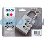 EPSON 35 C13T35864010 BLACK / COLOR INK - 1950 COLOR PAGES FOR WORKFORCE PRO EC-4020