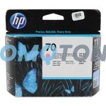 HP 70 C9405A LIGHT MAGENTA AND LIGHT CYAN INK FOR DESIGN JET Z 3100 24 INCH