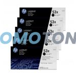 HP 53X Dualpack Toner Black 5 Pack